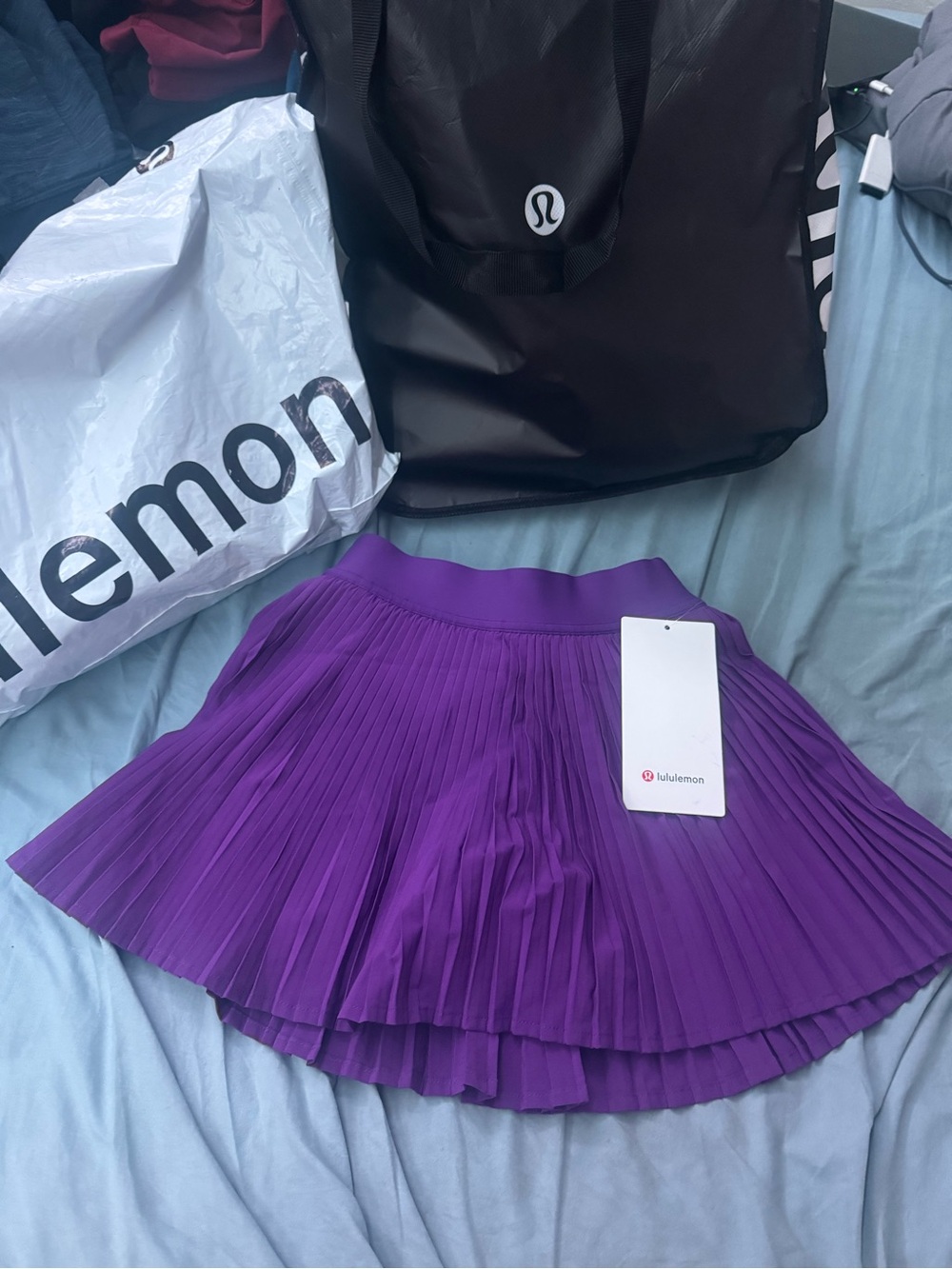 Lululemon varsity HR pleated tennis skirt size 0 NWT!